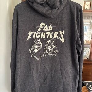 Foo Fighters Zip-up Hoodie Size XL